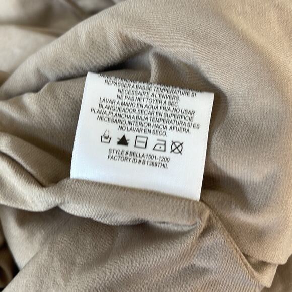 DRESS THE POPULATION Bella Ice Pink Gold Sequin One Shoulder Gown Womens Size XS - Picture 15 of 16